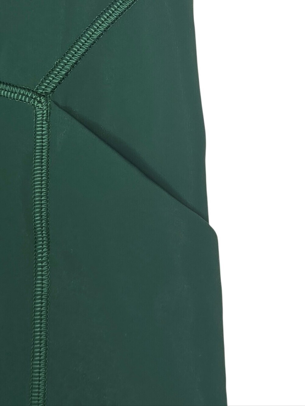 Lululemon Womens Everglade Green Yoga Pilates Running Power Thru 25" Leggings 2 - Picture 4 of 8